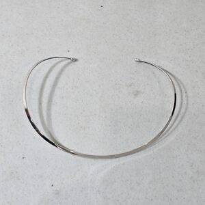Silver Choker Necklace